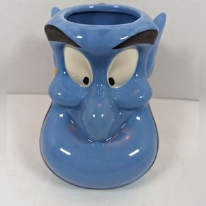 Disney Aladdin Genie Face Head Figure Ceramic Mug 3D Coffee